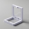 Plastic Jewelry Suspension Display Case CON-WH0088-31A-2