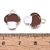 Alloy Enamel Pendants ENAM-Q003-05P-3