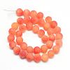 Natural White Jade Bead Strands G-R297-10mm-43-2