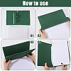 Polyester Book Cover OFST-WH0004-144N-4