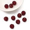 Pave Disco Ball Beads X-RB-A130-10mm-5-1