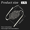 Plastic Imitation Pearl and Polyester Mesh Headbands AJEW-WH20080-60A-2
