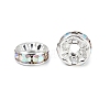 Brass Grade A Rhinestone Spacer Beads RB-A004-4-5