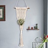 Cotton Macrame Plant Hanging Basket PW-WG87454-04-1