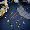 36Pcs 2 Styles Brass Pendants KK-BBC0017-93-3