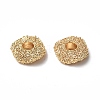 Brass Beads KK-P223-30G-3