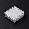 Acrylic Loose Diamond Storage Boxes with White Sponge Inside CON-R030-06B-2