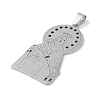 Non-Tarnish 201 Stainless Steel Pendants STAS-A094-01A-P-2