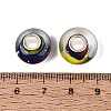 Handmade Lampwork & Brass Core European Beads LAMP-N044-08S-01-4