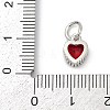 Brass Micro Pave Cubic Zirconia Pendants KK-H204-01P-07-3