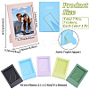 7Pcs 7 Colors Acrylic 3-inch Instant Camera Photo Frame AJEW-CP0011-28B-2