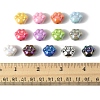 32Pcs UV Plating Acrylic Beads PACR-FS0001-04-5