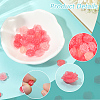 60Pcs 3 Styles Synthetic Coral Carved Beads CORA-SC0001-08-5