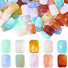 100Pcs Opaque Acrylic Beads MACR-SP0002-21-1