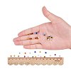 1 Box 15 Color 6/0 Glass Seed Beads SEED-X0023-B-3