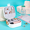 Square PU Leather & PP & Silicone Jewelry Set Box AJEW-TAC0014-13B-7