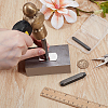 3Pcs 3 Styles Steel Leather Stamps AJEW-BC0008-98A-3