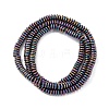 Electroplated Non-magnetic Hematite Beads Strands G-P571-B01-01-3