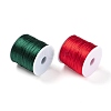 2 Roll Red & Dark Green Nylon Thread NWIR-LS0001-01-2