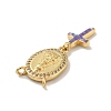 Brass Charms KK-B059-52G-4