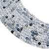 Natura Blue Rutilated Quartz Beads Strands GG-CBA3921-A05-2mm-3