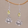 Zinc Alloy Rhinestone Dangle Earrings FS-WGA189A-03-1