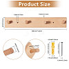 Wood Peg Rack FIND-WH0139-255-2