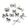 100Pcs 10 Style Tibetan Style Alloy Bead FIND-CJ0003-95-8
