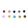 10 Colors Transparent Glass Beads Strands FGLA-X0001-06-6mm-3
