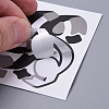 Ribbon Pattern Decorative Stickers Sheets DIY-L037-F03-3