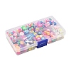 200Pcs 10 Style Handmade Polymer Clay Beads CLAY-FS0001-27-4