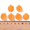 Transparent Frosted Acrylic Pendants MACR-S371-01A-724-4