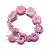 Natural Druzy Quartz Crystal Beads Strands G-F582-A01-2