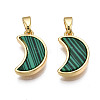 Real 18K Gold Plated Brass Pendants KK-N233-170A-01D-2