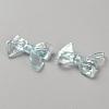 UV Plating Iridescent Transparent AB Color Plated Acrylic Beads TACR-WH0029-01E-2