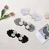 30Pcs 3 Colors Handmade Chinese Frogs Knots Buttons Sets AJEW-CY0001-48-3
