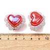 Rwsin & ABS Imitation Pearl & Polymer Clay Beads RE-CBA1913-01F-2