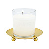 Iron Plate Candle Holder AJEW-PH0017-71-5