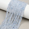 Natural Aquamarine Beads Strands G-B171-C01-2mm-1