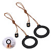 2Pcs Neck Wear Magnifying Glass AJEW-CA0005-27A-1