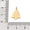 Christmas Theme 304 Stainless Steel Pendants STAS-F305-02-3