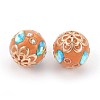 Handmade Indonesia Rhinestone Beads IPDL-E012-18A-2