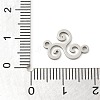 201 Stainless Steel Laser Cut Connector Charms STAS-R133-02P-01-3