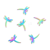 Ion Plating(IP) 201 Stainless Steel Charms STAS-N098-129M-2