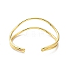 Rack Plating Brass Cuff Bangles BJEW-A137-10G-2