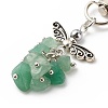 Natural Gemstone Beaded Cluster Pendant Decorates HJEW-JM00697-3