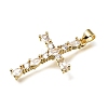 Easter Brass Pave Cubic Zirconia Pendants CU-E002-01A-G07-2