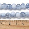 Crackle Glass Beads Strands GLAA-U001-8mm-14-4