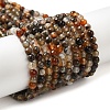 Natural Agate Beads Strands X-G-H302-A01-03-1