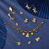 12Pcs 6 Style Brass Pendants KK-SZ0005-54-5